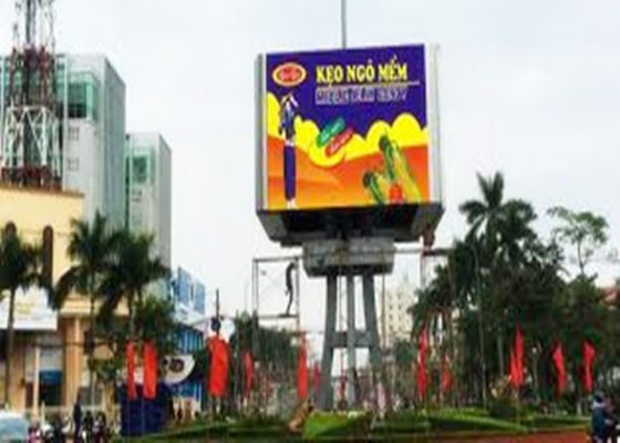 P10 Full Colour Outdoor use LED Billboard 10mm Pixel IP65 Impermeável