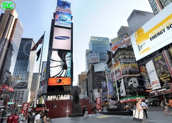 Bom preço P16 P8 conduziu a garantia impermeável da propaganda exterior IP65 3year de tela on-line