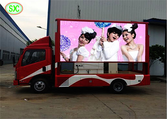 Bom preço Caminhão de Roadshow LED Móvel Tela de Exibição Externa Full Color P5 P6 P8 outdoor led billboard móvel On-line