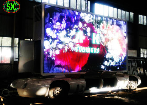 Bom preço Tela de LED móvel para caminhão externo, outdoor / tela de LED montada em caminhão para veículos On-line