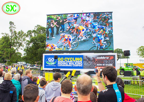 Bom preço Display LED para Estádio Externo P8 com Pixel Pitch de 8mm, Brilho de 6500 cd/m² e Classificação à Prova d'Água IP65 on-line