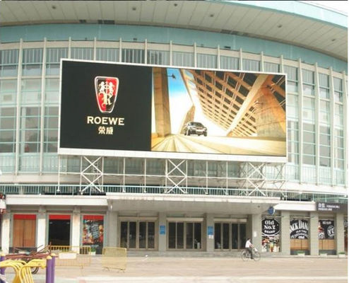 Bom preço Aluguel de tela de estádio / Instalação fixa HD Publicidade ao ar livre Display LED a cores inteiras 960 X 768mm Gabinete on-line