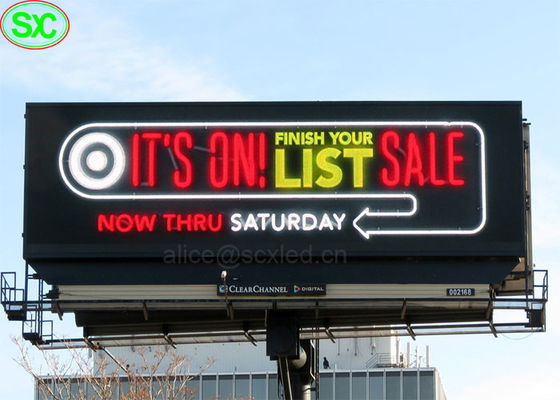 O RGB ultra fino P6 P8 IP65 conduziu quadros de avisos de propaganda com garantia 3-*Year