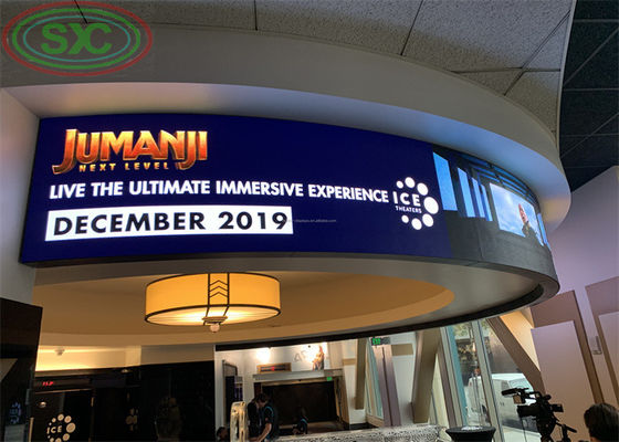 Ecrã de vídeo flexível rotativo P2 LED