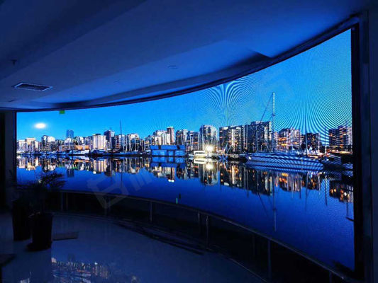 Bom preço Ultra-finho Escenário LED tela P4.81 Igreja vídeo painel de parede Display casamento em cores inteiras interior LED display on-line