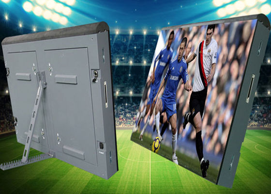 Bom preço Ecrã de visualização LED perímetro do estádio de esportes com função de vídeo/texto/imagem e chip Epistar on-line