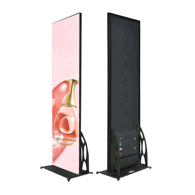 Bom preço Smart Digital Advertising LED Display Poster Vertical Magic Screen P2.5 Display LED a cores inteiras em ambientes internos on-line