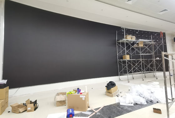 Ecrã LED P2.5 interno 640x640mm gabinete, brilho de 1000 nit, cartão Novastar