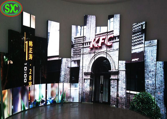Bom preço O fundo de fase da exibição de vídeo de cor completa de P2.5 HD conduziu a exposição on-line