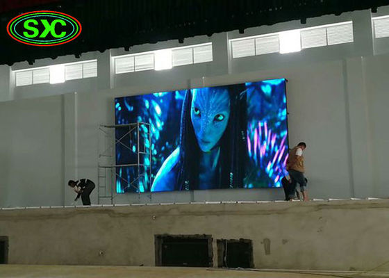 Bom preço A exposição interna completa da propaganda da cor P3 do passo pequeno de alta resolução conduziu a tela on-line