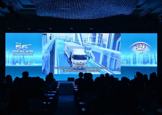 Painel de parede de vídeo LED sem mosaico ultra-claro P2.5 SMD2020 1300cd/m2