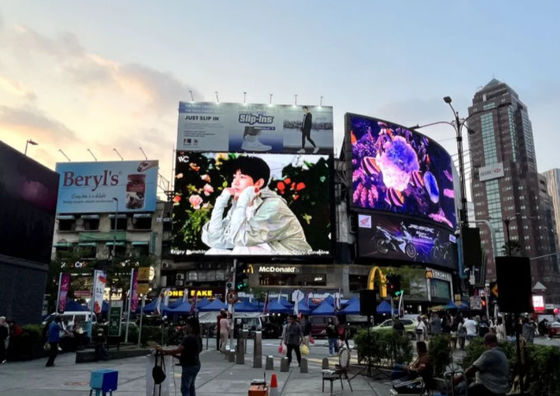 P4 Alta luminosidade exterior LED a cores inteiras Alumínio de fundição a moagem Garantia de três anos