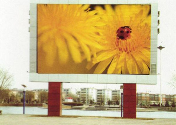 Display LED Full Color Publicitário Billboard P10 LED Exterior Para Instalação Fixa de Shopping Mall