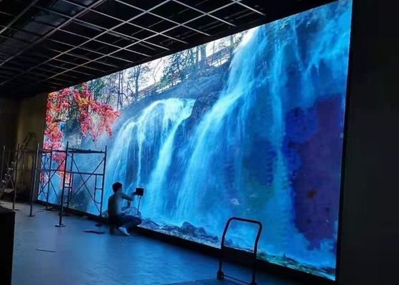 P3 P4 P5 Parede de vídeo LED interior, LED Large Screen Display Aluguer 3 anos de garantia