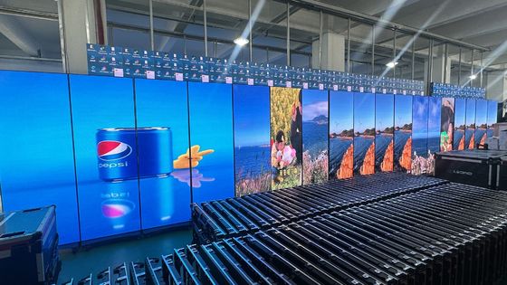 Super Slim HD SMD Indoor Stage Full Color P5 LED Display Screen Video Wall Alta taxa de atualização
