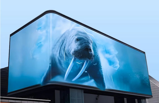 Bom preço P2.5 P2.6 P3.91 Grupo de filmes flexíveis 3D Publicidade de tela LED Display Board Gabinete de ferro/Gabinete de aço on-line