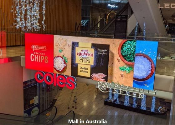 Bom preço SMD3535 Caixa de fundição a óleo / Locação de LED Display P3.91 Exterior Alto Brilho Ícone à água 500 * 1000mm Grande tela on-line
