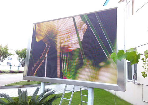 Bom preço Da parede video exterior gigante da exposição de diodo emissor de luz da cor completa da tela P10 de HD propaganda comercial on-line