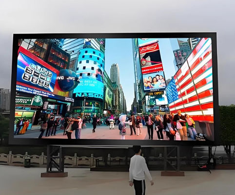 Real Pixel 1R1G1B Score Led Billboard com e 860w/m2 Consumo médio de energia