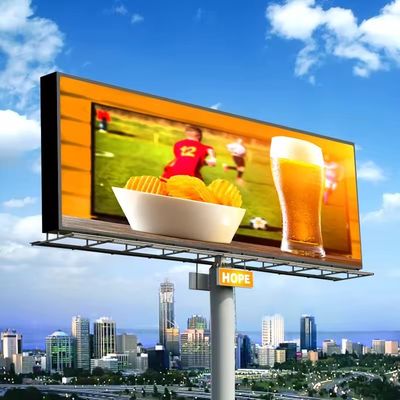 Outdoor Led Billboard Panfletos Eletrônicos Projetados com SMD2727 LED Lamp'Requisitos