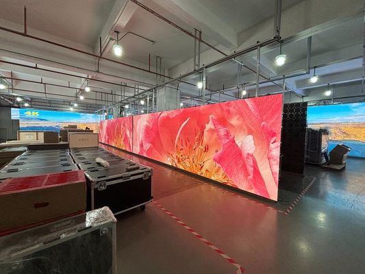 Bom preço Large Rental Flexible Square Advertising Screen P3.91 Industrial LED Display para venda on-line