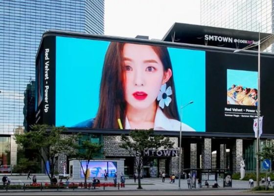 Bom preço Aluguer Ecrã P8 RGB LED Display Sincronização de computador Publicidade Grande Quadrado Flexível Venda Quente on-line