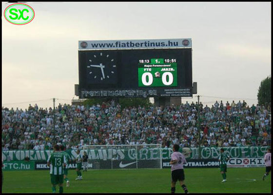 Bom preço Placa de exposição exterior do diodo emissor de luz do estádio P8 para a propaganda do esporte com sistema cronometrando on-line