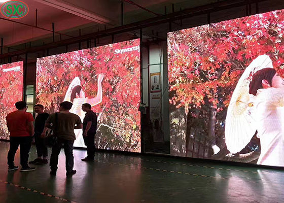 Bom preço HD Outdoor P4 Rental LED Display Impermeável Armário de Alumínio on-line