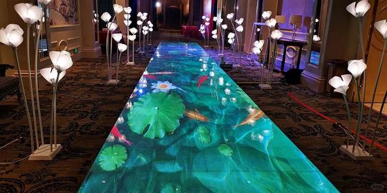 Bom preço Crie uma atmosfera inesquecível com o nosso LED Control Floor Dance RGB 3IN1 Iluminação do Chão Efeito de Iluminação Brilhante on-line