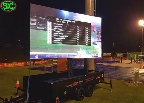 Bom preço Controle de WIFI da exposição de diodo emissor de luz do futebol da cor completa do estádio do placar dos esportes P10 on-line