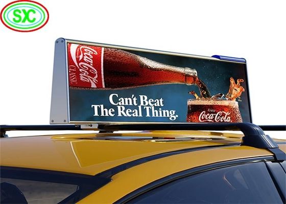 Bom preço Display de sinalização LED de carro exterior de 5 mm com área de exibição de 96 * 32 Cm on-line