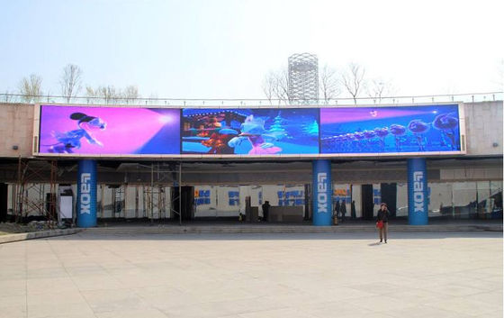 Bom preço P10 painel LED de publicidade a cores HD NOVA conrrol BIG display publicidade LED On-line
