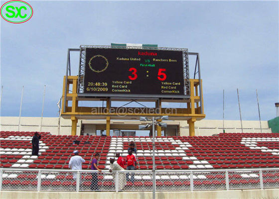 Bom preço Tela do diodo emissor de luz do placar eletrônico exterior da exposição de diodo emissor de luz do estádio P6 grande on-line