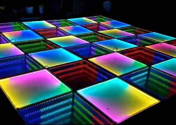 Bom preço P2.5 Full Color Video Dance Floor, SMD Luminous Floor Tiles 1/32 Modulo de varredura 160*160mm on-line