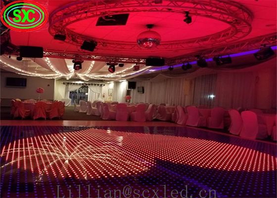 Bom preço Piso de dança LED à prova d'água -20°C a 60°C Voltagem 220V para o seu espaço de entretenimento on-line