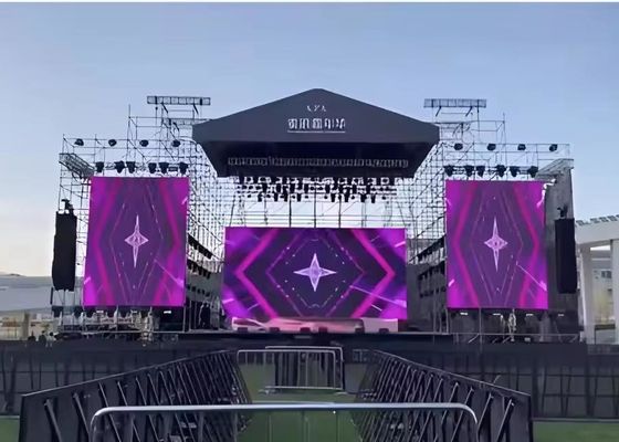 Bom preço Ideal para concertos, cenários, competições, telas LED penduradas de alta resolução on-line