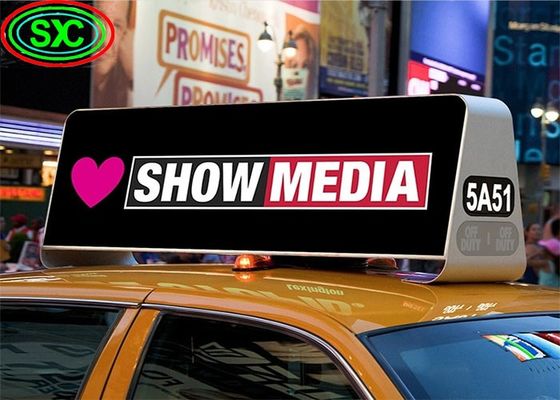 Display de sinalização LED de veículo de controlo assíncrono com padrão CE/ROHS/FCC/ISO2001 e tensão de 5 V CC