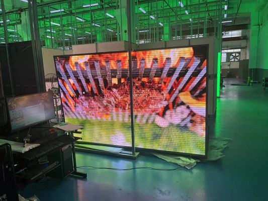 Bom preço Aluguel de tela de alumínio de fundição a óleo estadio LED Display Full Color Nova System Outdoor P6.67 on-line