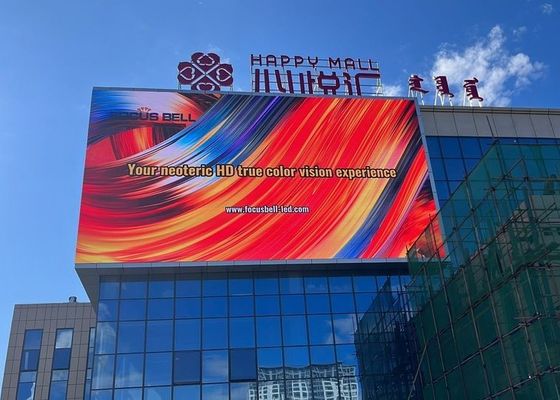 Bom preço Publicidade Exterior Full Color LED Display Screen P8 Fixado Impermeável IP65 1/16 Modo de varredura on-line