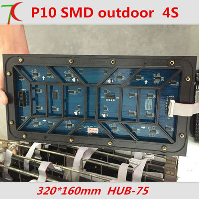 Bom preço Varredura das telas SMD3535 1/4 do diodo emissor de luz da propaganda exterior de IP65 P10 para a propaganda on-line