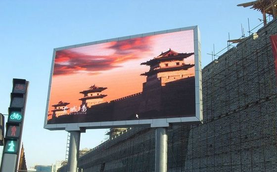 Bom preço HD Giant Screen P10 Exterior Full Color LED Display Parede de vídeo Publicidade comercial on-line