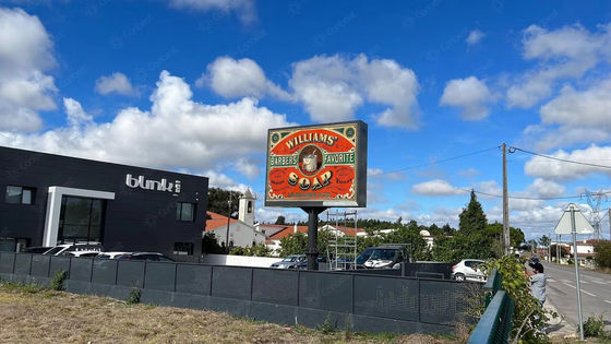 Display LED RGB de alta definição em cores completas com chassi de tela de aluguel, listado pela FCC UL