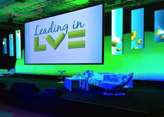 Acesso dianteiro e traseiro Fácil manutenção Full Color P4 LED Video Wall Screen