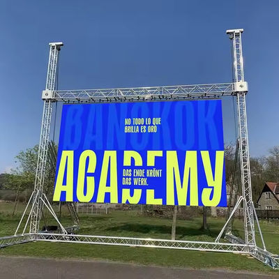 Bom preço Ecrã de futebol de alumínio para estúdio de futebol, à prova d'água, envolvente, de LED a cores, aluguel P4.81 on-line