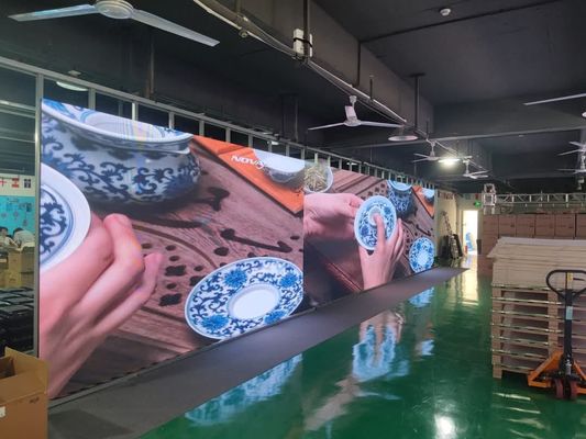 Bom preço Aluguel de Ecrã Curvo LED Display Module 4.81mm Pitch de Pixel 500x500mm Gabinete on-line
