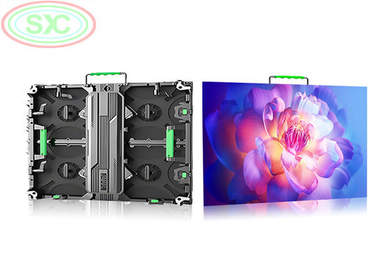 Bom preço P3.91 Auditório de palco interno Display LED a cores completas 500x500mm Aluguel de vídeo On-line