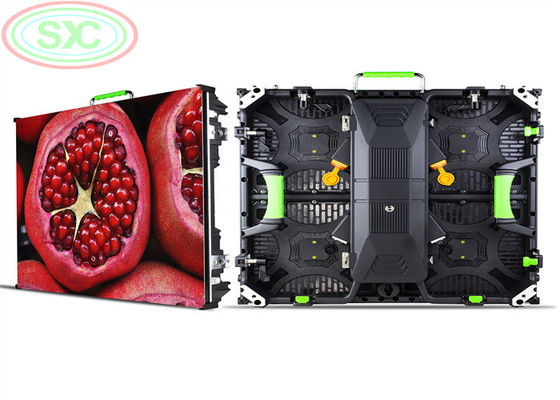 Ecrã de aluguer de LED indoor SMD de alta definição com módulo de tamanho 192mm x 192mm