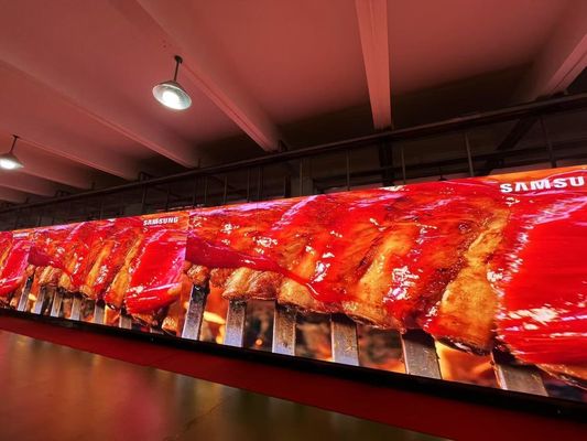 Display LED de alta definição para interiores