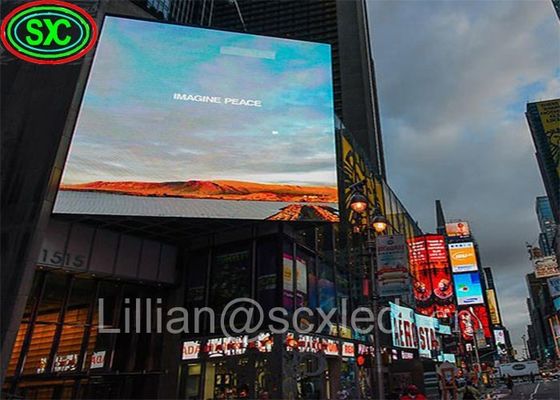 Outdoor Full Color P6 LED Display Panel Serviço traseiro Cartão de publicidade personalizado
