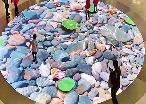 3840hz/s Taxa de atualização Luz cintilante Módulo de piso de dança Qty W2 X H4 8PCS para qualquer faixa de temperatura -20°C a 60°C